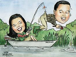 Fishing Newlyweds